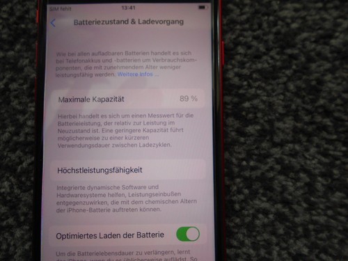 iphone se 2020 128 gb rot