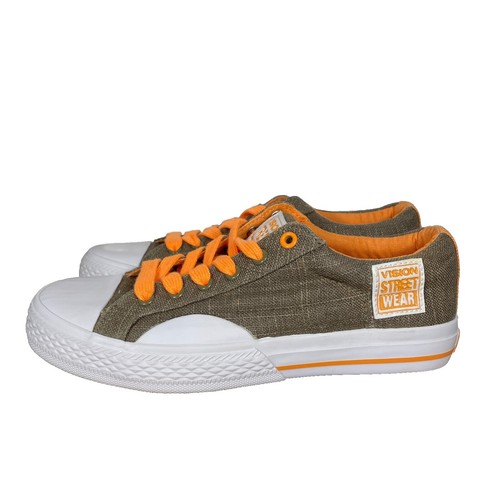 Vision Street Wear Mens 13 White/Black Vintage Retro MC-14000