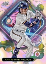 [DIGITAL] Topps Bunt - Christian Yelich - Cosmic Chrome 23 S1 - Refractor Base