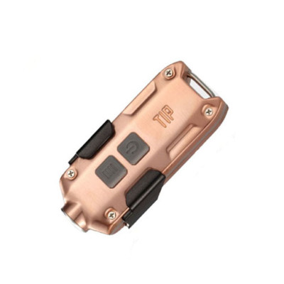 NITCORE 2018 TIP 360 Lumen Rechargeable Keychain Flashlight (Copper)