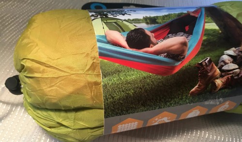 Portable Camping Tree Hammock w/Sack -9.5 foot X 6 foot - light, 21 oz - Picture 3 of 3