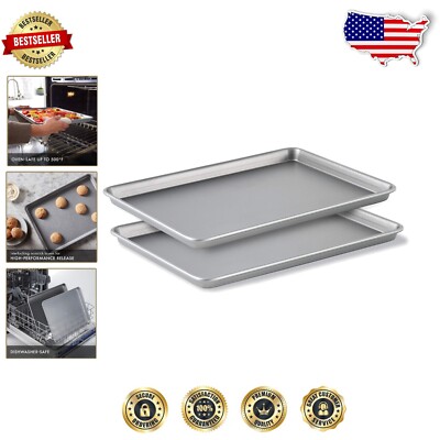 High-Performance Nonstick Baking Pan Set, 12 x 17 Inches with