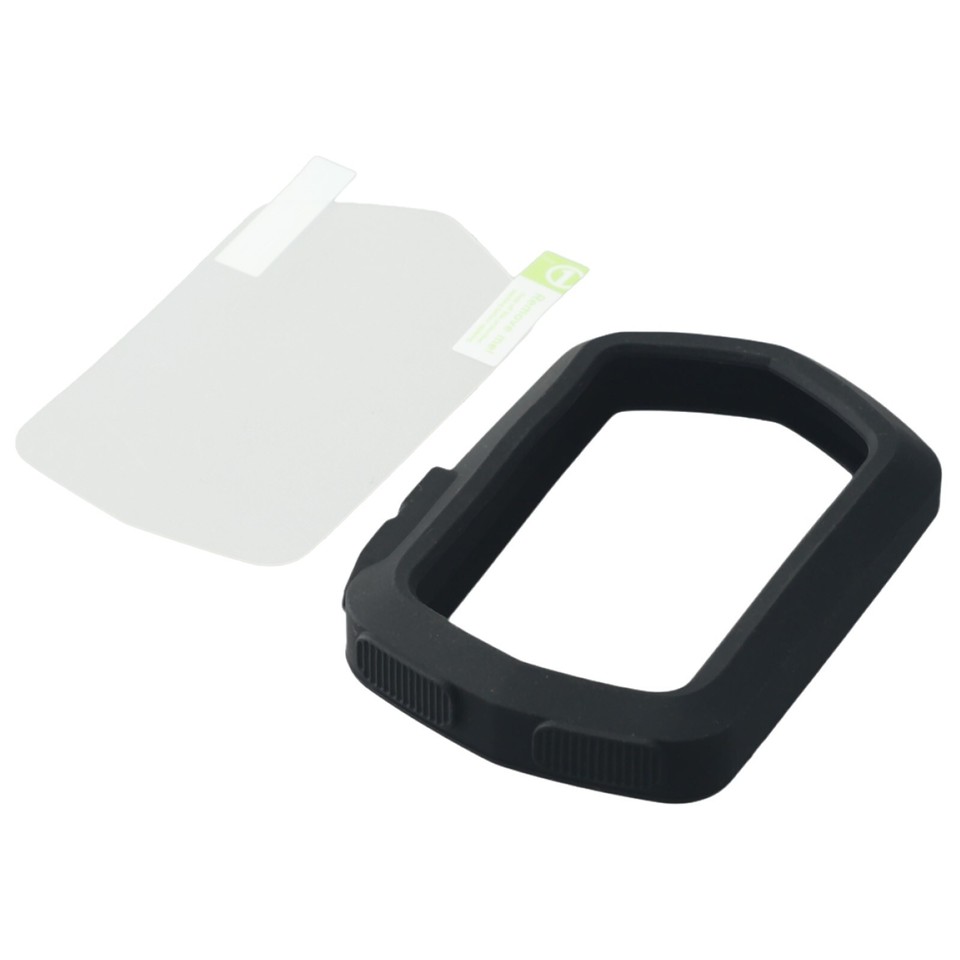 Protective Cover Case Black Stopwatch HD Screen Film 20g Bicycle