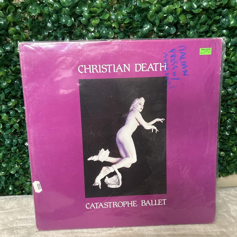 Christian Death Catastrophe Ballet LP, Album 1986 Deathrock, Goth Rock (VG+ / VG Foto 2 de 4