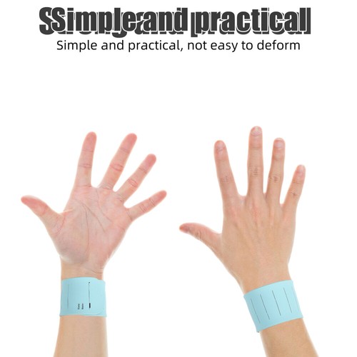 6 Pcs Memo Bracelet Nurse Dry Erase Wrist Band Erasable Notepad Badge - 第 8/12 張圖片