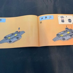 Lego DC Universe Super Heroes Superman Instruction Manual ONLY 1 and 2