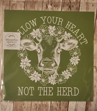 Magnolia Design Co Adhesive Reusable Silkscreen Stencil 🩷Follow Your Heart🩷