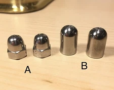 La Pavoni single hole nozzle steam wand tip stainless steel for chrome