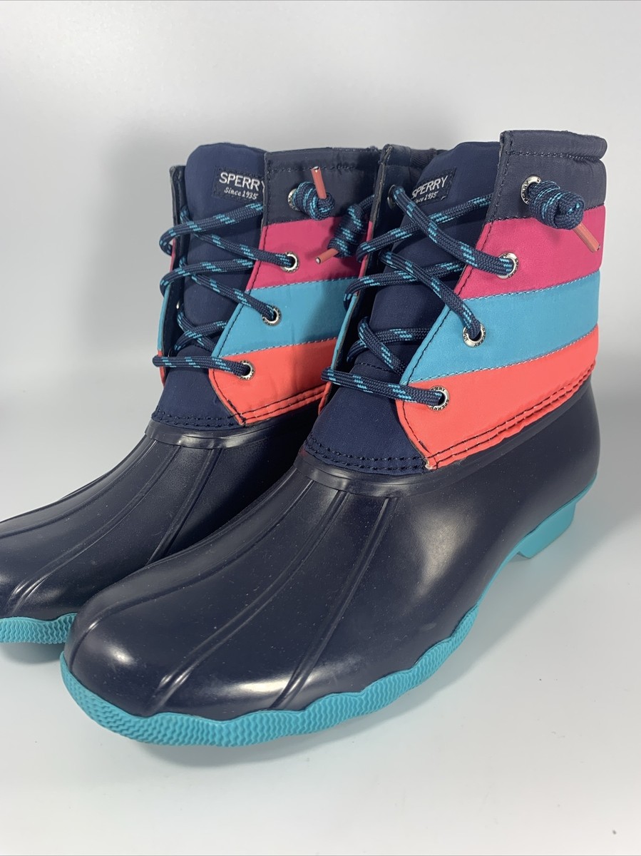 sperry coral duck boots