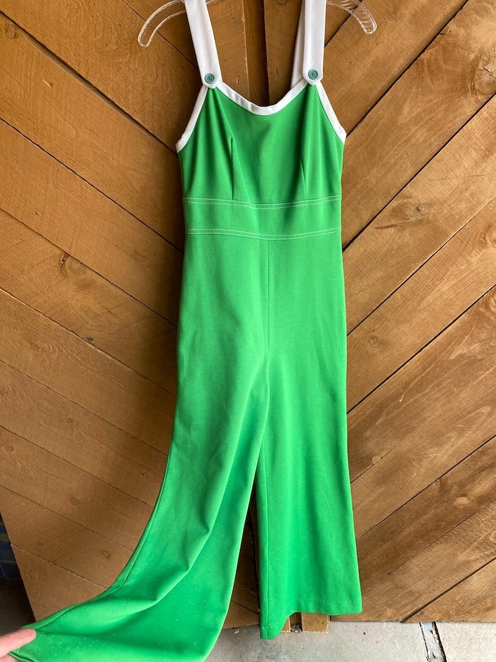 Vintage jerell of texas vintage pantsuit 1960's Women's size 26" waist  - Image 2 of 4