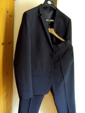 Festl. Anzug, dunkelblau, Mode-Weise, Slimfit, Gr.188, Neu m. Etikett