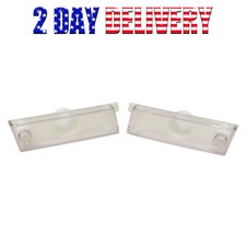 Fits 1985-1992 Chevy Camaro New Pair Rear Tail License Plate Tag Light Lenses Fits 1985-1992 Chevy Camaro New Pair Rear Tail License Plate Tag Light Lenses