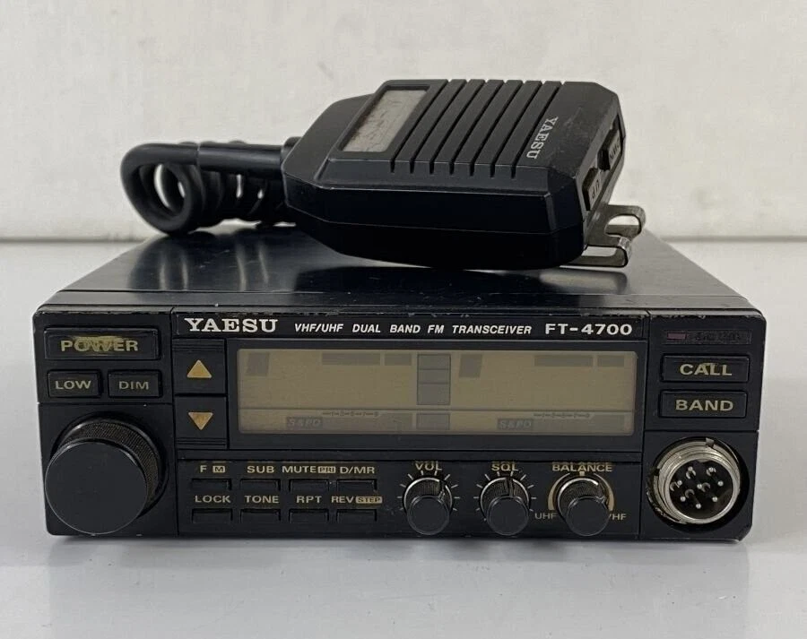 YAESU FT-4700 VHF/UHF Dual band FM 10W transceiver Amateur Ham