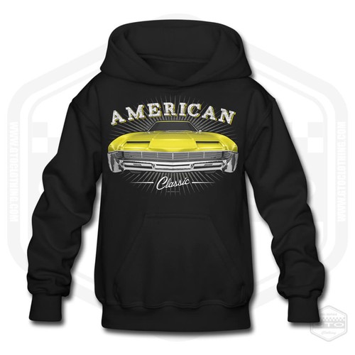 Children's 1967 Oldsmobile Toronado American Luxury Car Hoodie - Picture 3 of 19