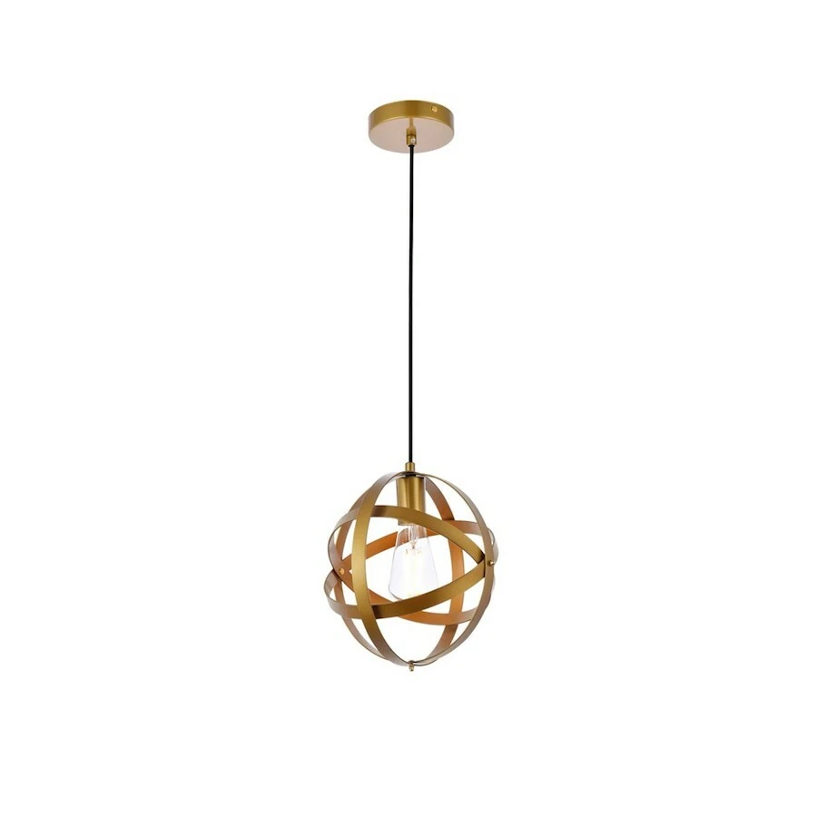 Living District Celeste 1 Light Pendant Brass LD2341BR eBay