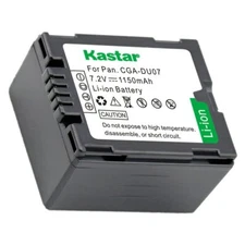 CGA-DU07 Battery or Slim USB Charger for Panasonic SDR-H18 H20 H28 H48 H68 H200