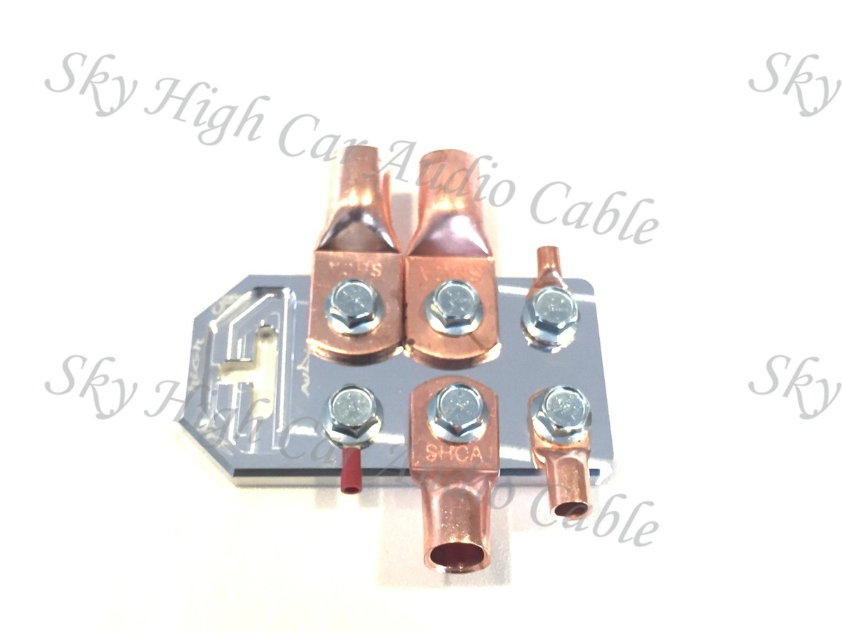 Morsetti Batteria Sky High Car Audio - Per Cavi Spessi, Bullone - Foto 7