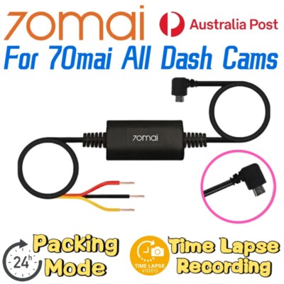 70Mai Car Hardwire Kit Parking Surveillance Cable For 70Mai Dash Cam A500 A500s