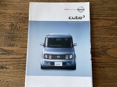 2003 NISSAN CUBE 3 AUTECH RIDER JDM JAPAN RARE BROCHURE