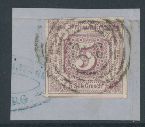 Thurn und Taxis Mi. No. 18 stamped excellent photo finding Sem BPP 300 euros - Picture 1 of 2