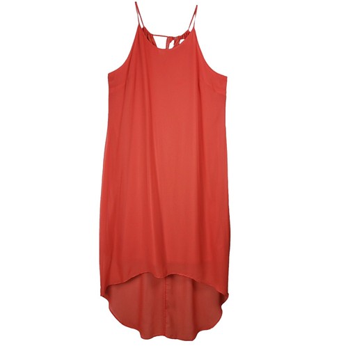 women faux leather dresses Deep Neck Slit Hem Faux Leather Dress main image 1