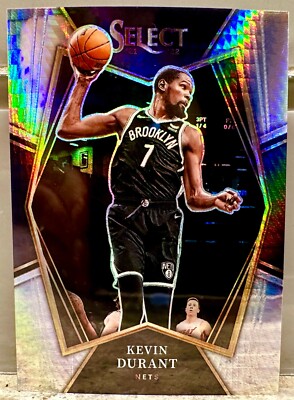 JERSEY # MATCH! 2021 Panini Select Lucky Envelope Premier Kevin Durant 7/8! 1/1!