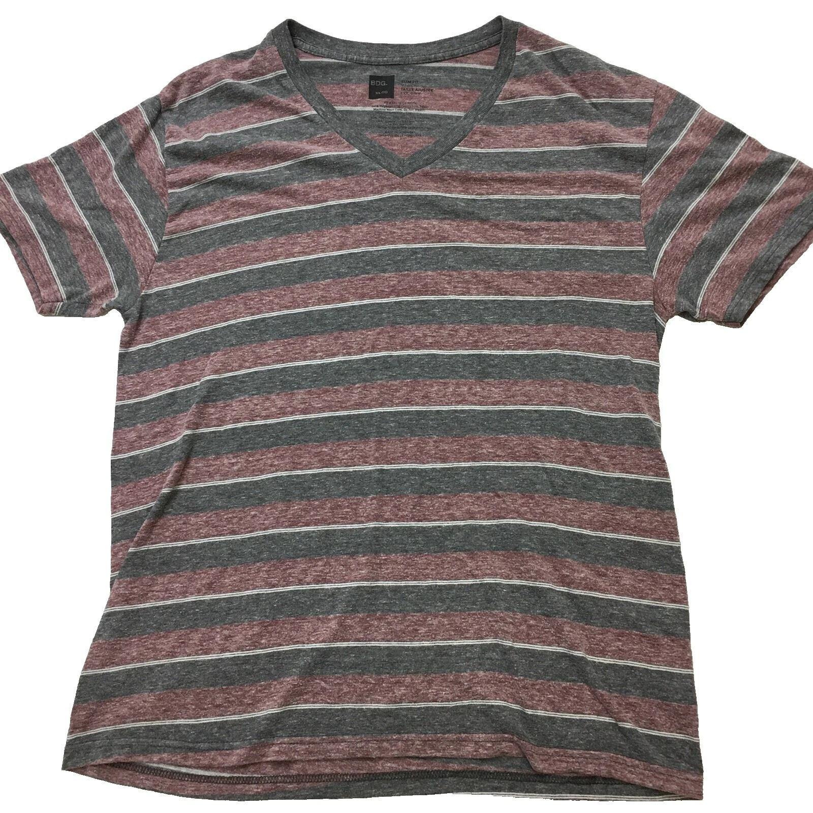 Camisetas para hombre BDG a rayas