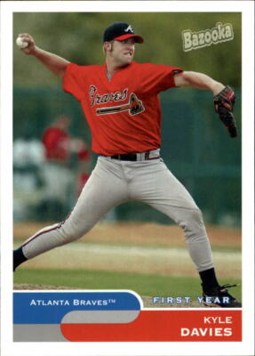 2004 Bazooka #287 Kyle Davies FY RC - NM-MT