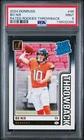 2024 PANINI DONRUSS RATED ROOKIES THROWBACK #46 BO NIX ROOKIE RC PSA 9
