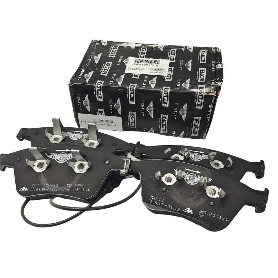 NEW Front Rear Brake Pads for Bentley Continental GT GTC Flying Spur 2004-17