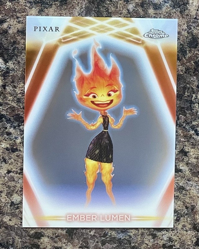 EMBER LUMEN 2026 Disney Neon Topps Chrome Etch #CNE-181