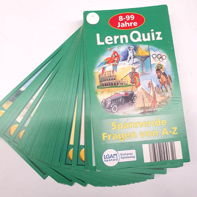 Lern Quiz, Spannende Fragen v A-Z, 8 - 99 Jahre, Quiz-Fächer, LGA getestet