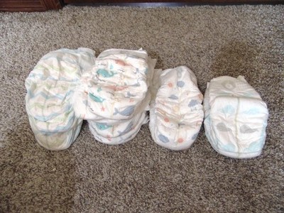 Target Up & Up / Family Dollar Size 6,7 & 8 Disposable Diaper Lot of 10 Diapers