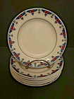 Set of 7 - ADAMS VERUSCHKA  BREAD PLATES 6" Across - EXCELLENT CONDITION — photo 1