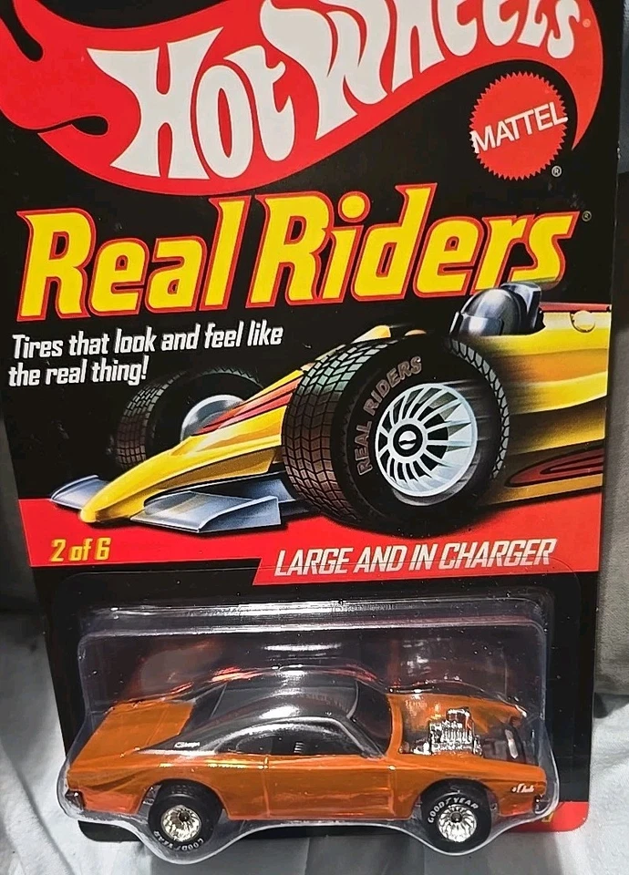 HOT WHEELS REAL RIDERS SERIES 9 LARGE & IN CHARGER #02673/05000 L.E. World Wide - Image 2 of 4