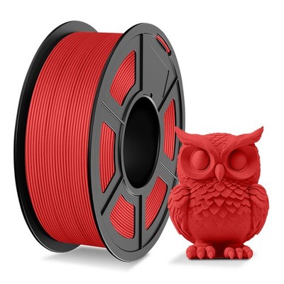 JAYO 1,1KG Matt PLA Filament 3D Drucker 1,75mm Rot mit Matter Oberfläche