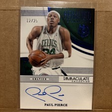 2024-2025 Immaculate Basketball Paul Pierce Heralded Signatures 12/25! On Card!