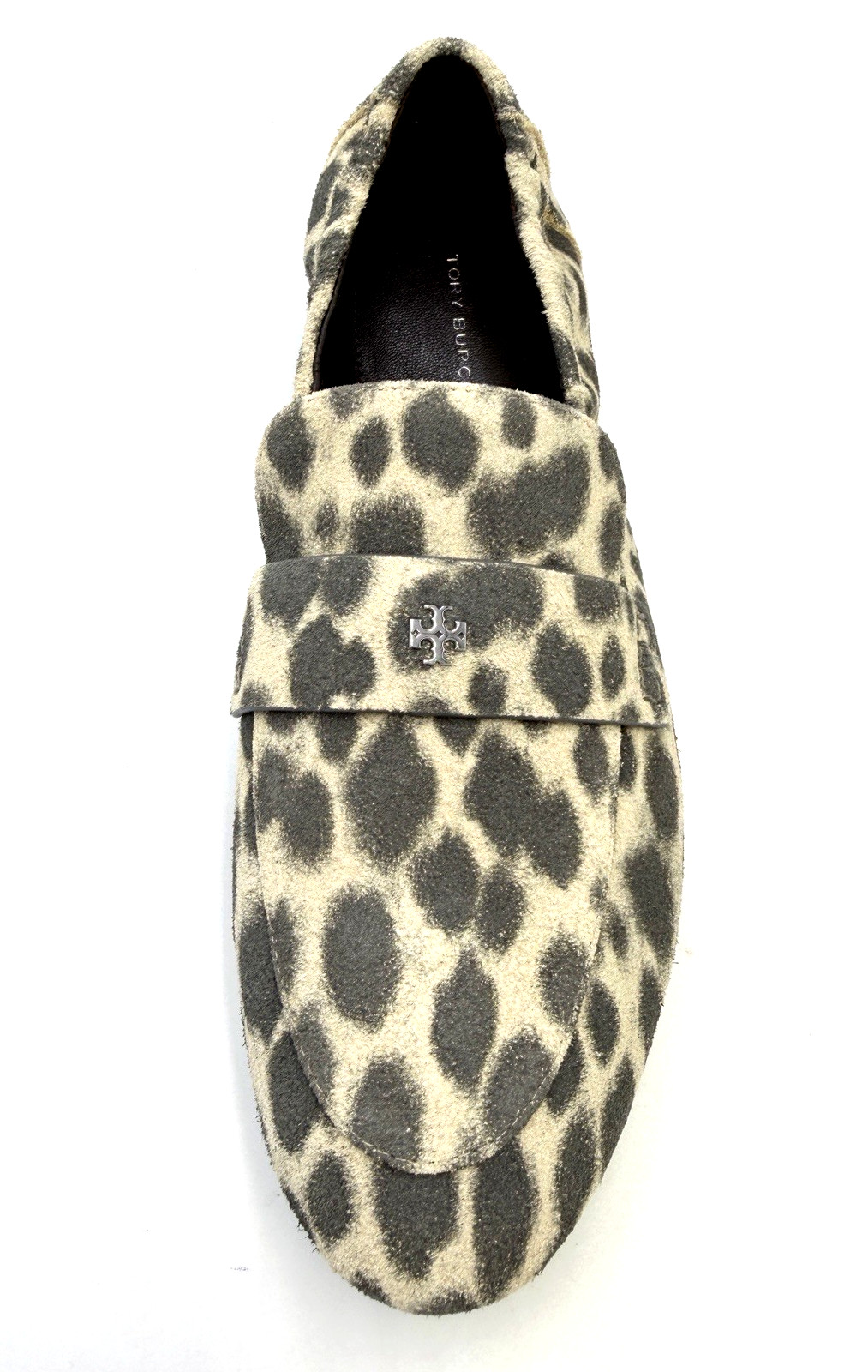 TORY BURCH~Cheetah Suede Ballet Loafer ~ Mini T Silver Logo Sz 10 NIB *SOLD OUT* image 6