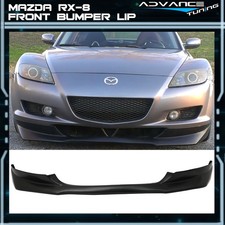 Fits 04-08 Mazda Rx-8 Coupe 4dr Evo Style Front Bumper Lip Spoiler Unpainted Pu Fits 04-08 Mazda Rx-8 Coupe 4dr Evo Style Front Bumper Lip Spoiler Unpainted Pu