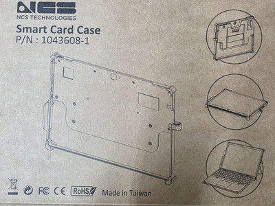 Ncs 1043608-1 Case With Integrated Card Reader For HP ELITE X2 G4 & X2 G8 New In