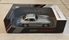 Mercedes Benz 300sl Silver Click Car Mouse Wireless New In Box Nib
