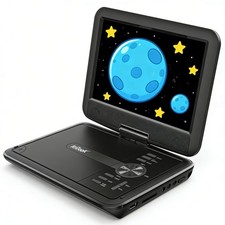 iegeek 11,5" Tragbarer DVD-Player Kinder im Auto mit 9,5" HD-Schwenkbildschirm