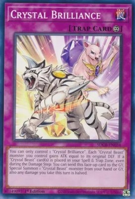 Crystal Brilliance - SDCB-EN034 - Common - 1st Edition - Lightly Played