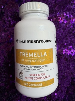 Tremella Rejuvenation Mushroom Extract Powder, 120 Capsules