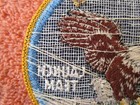 Vintage Apollo 11 LAUNCH TEAM tie clasp & LAUNCH TEAM patch - bare cheesecloth — photo 7
