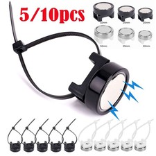 5/10Pcs Multipurpose Magnetic Cable Clips - Durable Organizers for Various Wires