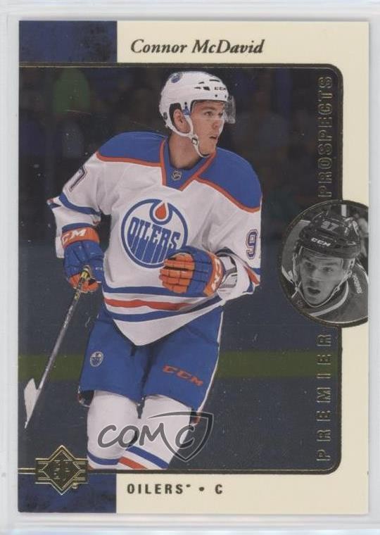 2015-16 SP Authentic 1995-96 SP Retro Premier Prospects Connor McDavid #R36 0c3