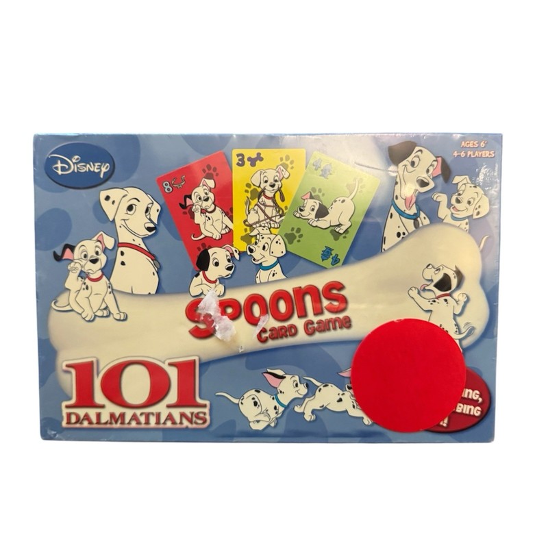 Vintage NWT 101 Dalmatians Spoons Card Game