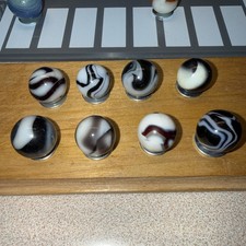 Alley Agate Akro Christensen Marble Lot Of 8
