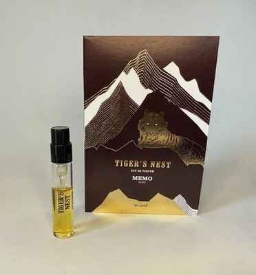 Memo Paris TIGER'S NEST EDP 1.5ml 0.05 fl.oz New With Card